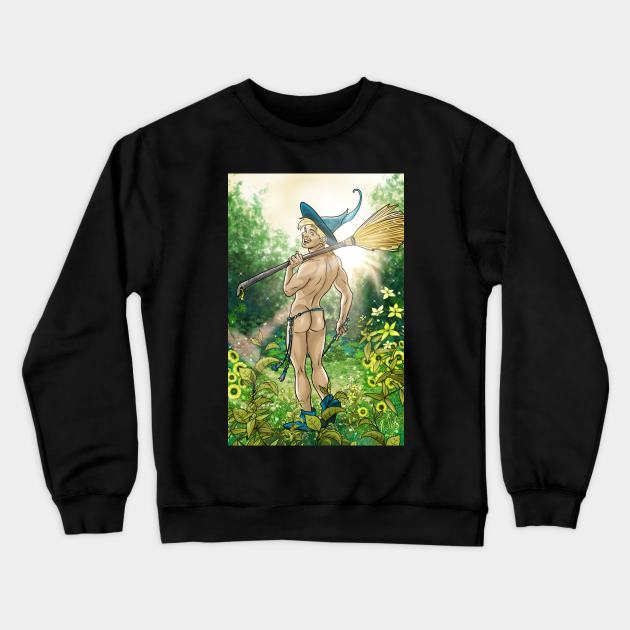 Witch Boys Sunny Crewneck Sweatshirt by JoeBoy101